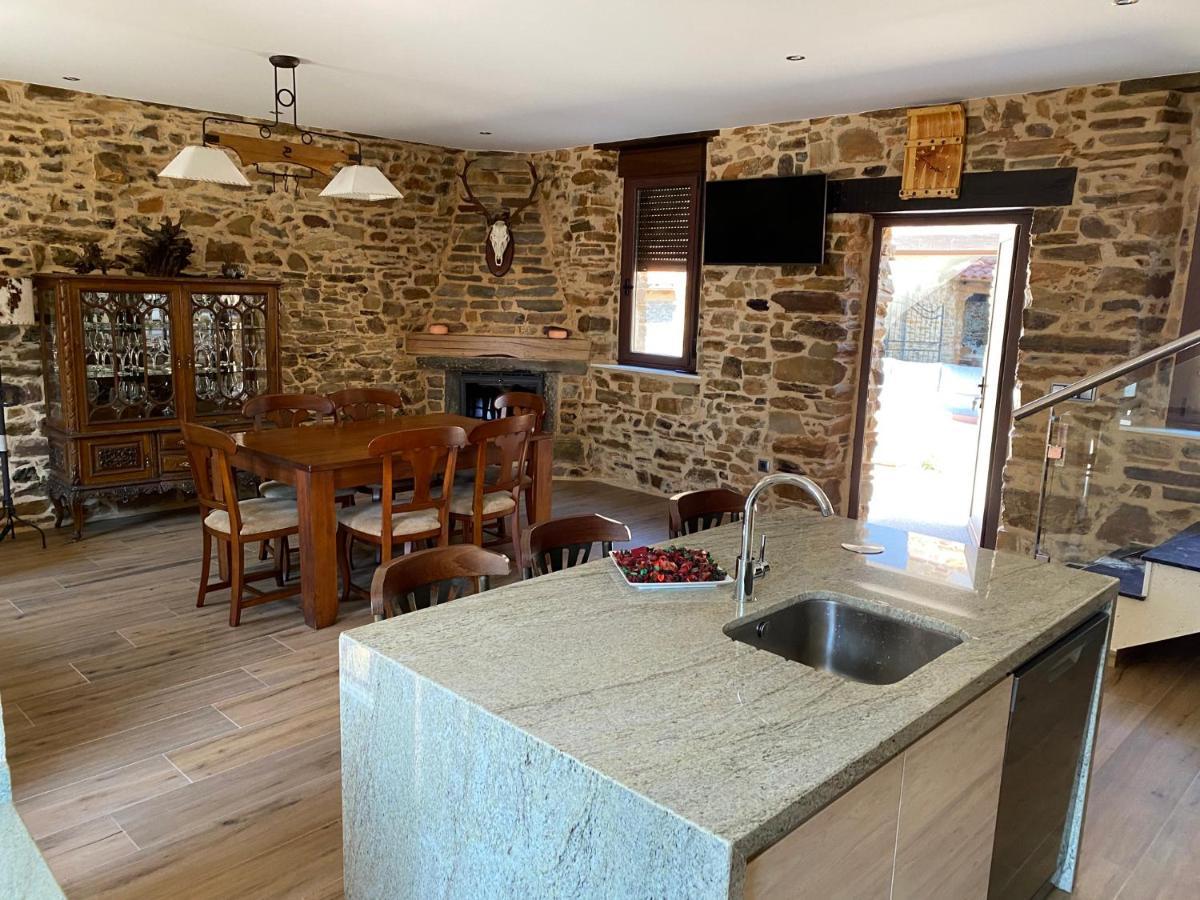 Casa Amada Con Piscina Villa Murias de Pedredo Exteriör bild