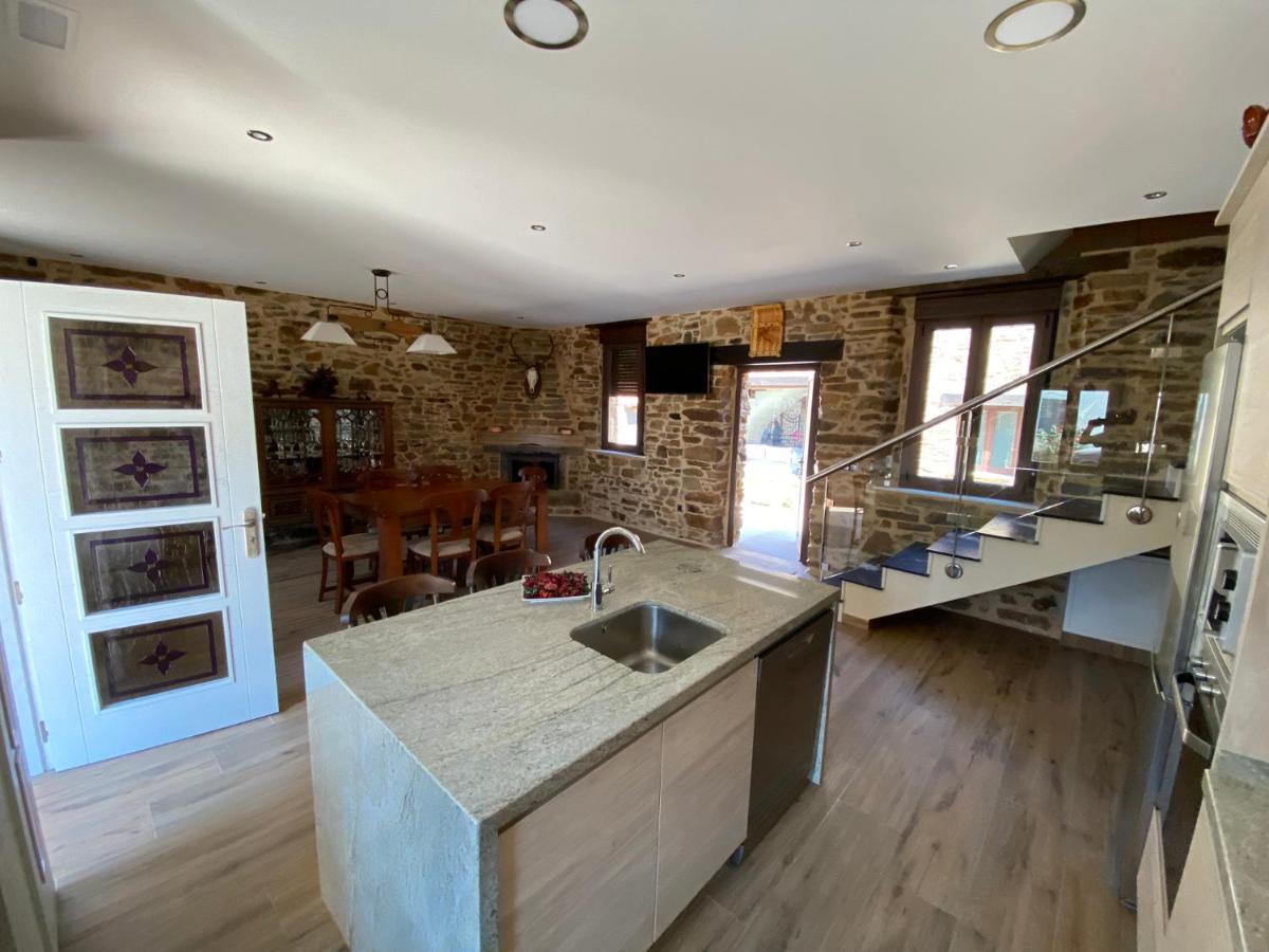 Casa Amada Con Piscina Villa Murias de Pedredo Exteriör bild